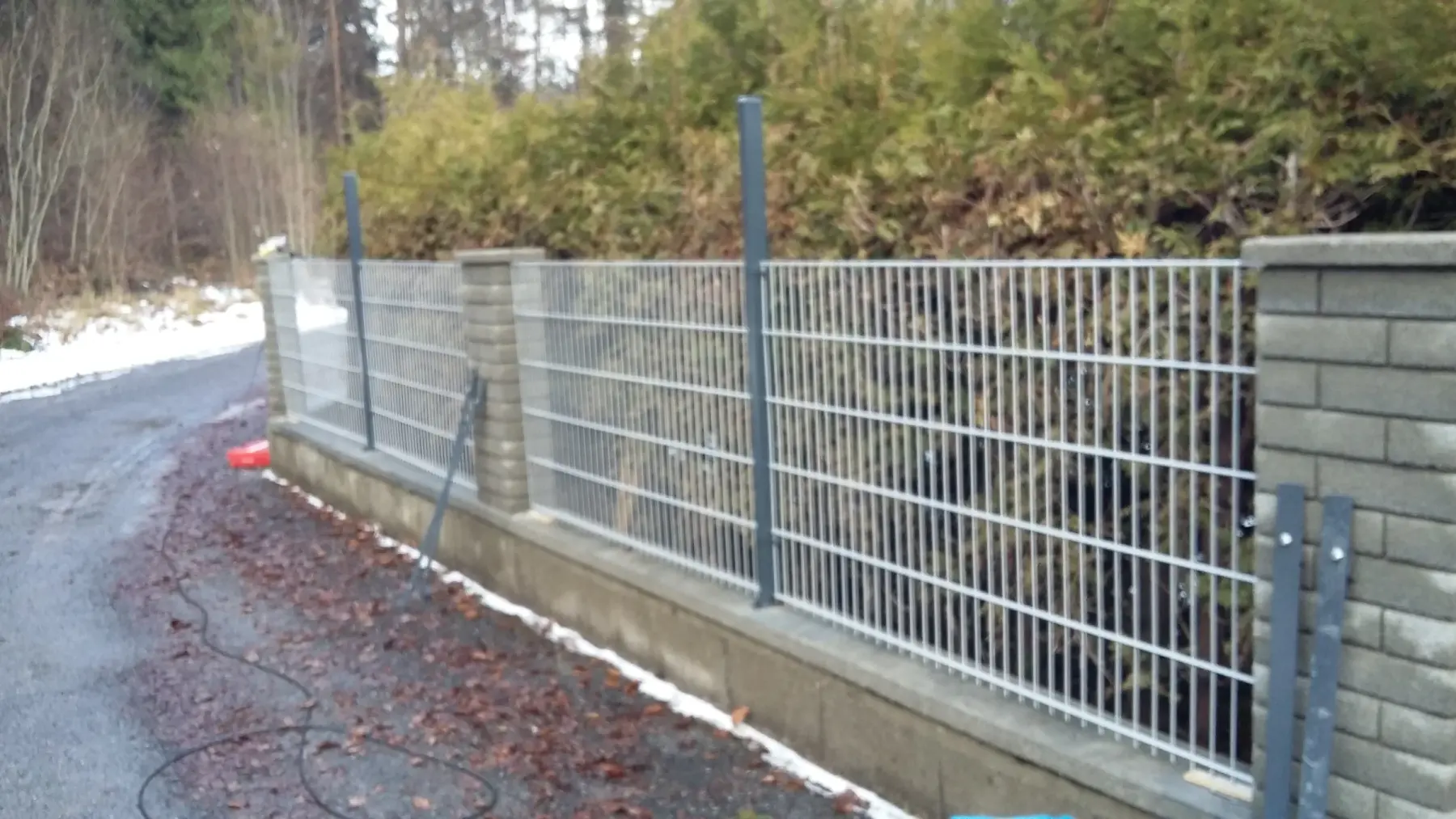 Gitterzäune – realisiertes Projekt