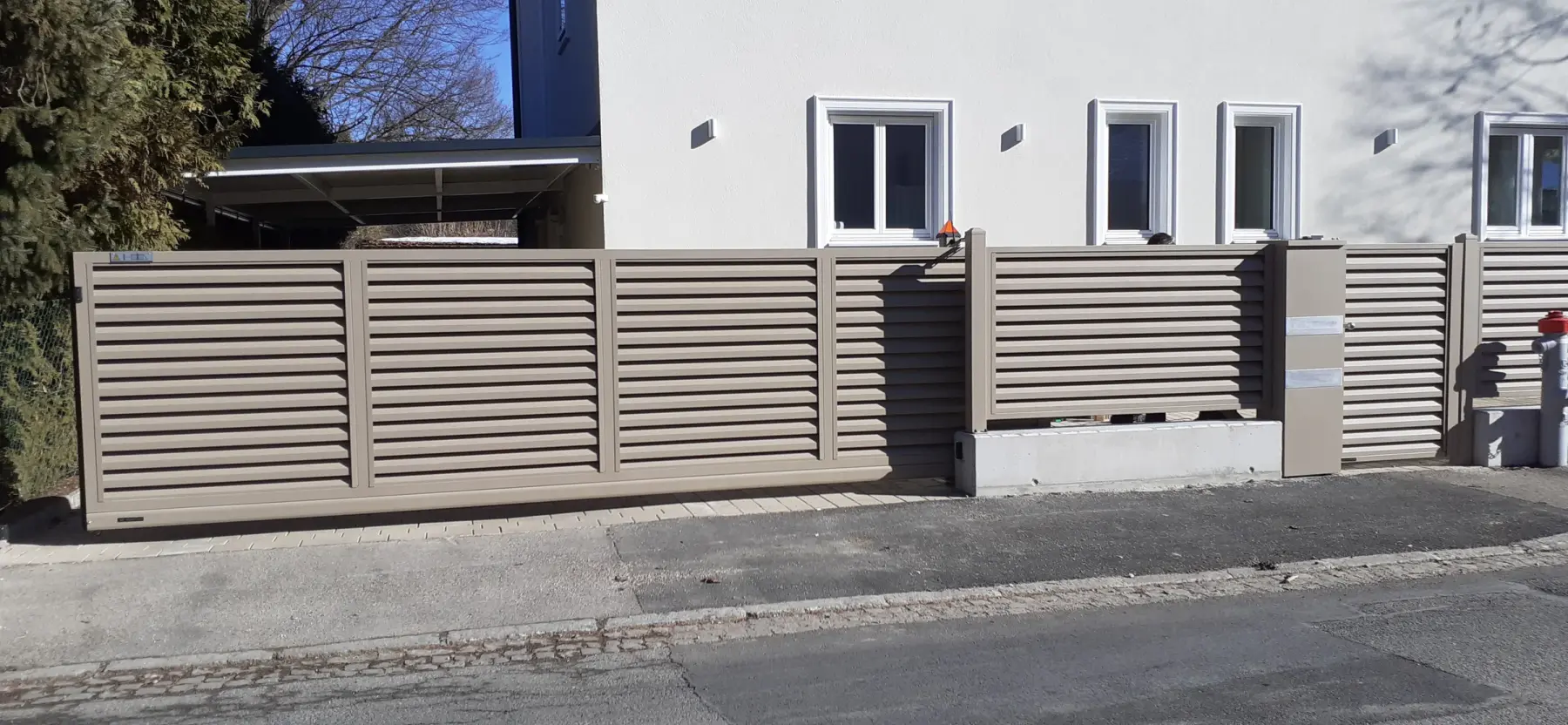 Schiebetore – realisiertes Projekt